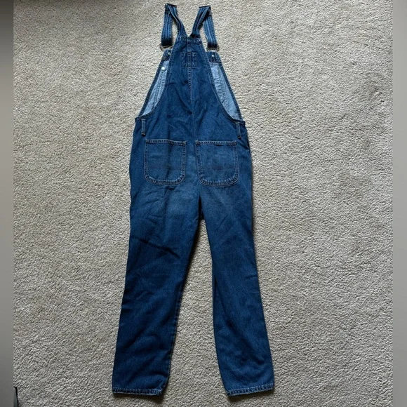 GAP Classic Blue Denim Overalls - Picture 2 of 3